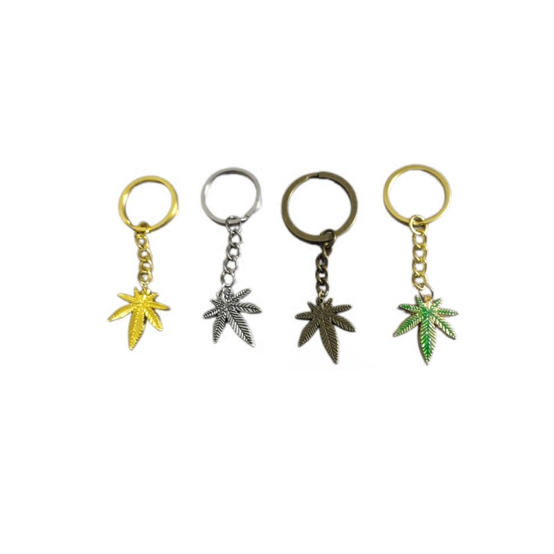 Porte clés feuilles de canna